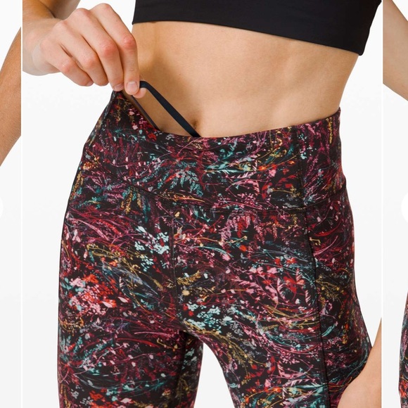 Lululemon Invigorate High-Rise Tight 25"Foliage Overlay Multi - - Picture 5 of 12